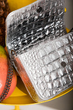 Load image into Gallery viewer, KUMINA LEATHER BAG SILVER