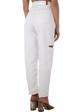 Load image into Gallery viewer, Melissa Off-White Ripped