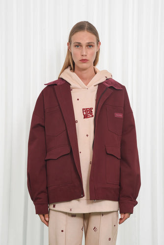 OBSESSIVE JACKET BORDEAUX