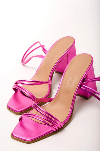 ANDROMEDA HIGH HEELS MAGENTA