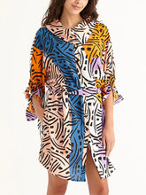 Load image into Gallery viewer, LONG WEEKEND roll-neck shirt dress