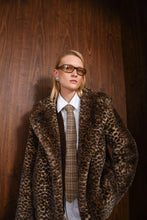 Load image into Gallery viewer, IT'S COMPLICATED FAUX FUR LEOPARD