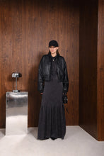 Load image into Gallery viewer, IDENTITY FAUX LEATHER BOMBER JACKET