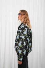 Load image into Gallery viewer, MORE OVERSIZED BOMBER JACKET LIGHT BLUE