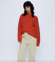 Load image into Gallery viewer, SOFT RED KNIT SWEATER (33W/10222)