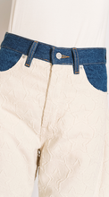 Load image into Gallery viewer, GWEN INDIGO STARS CROPPED