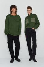 Load image into Gallery viewer, WINTER CAMOUFLAGE CROP KNITWEAR