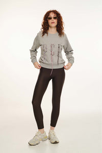 LYNN HIGH WAIST LEGGINGS-BROWN