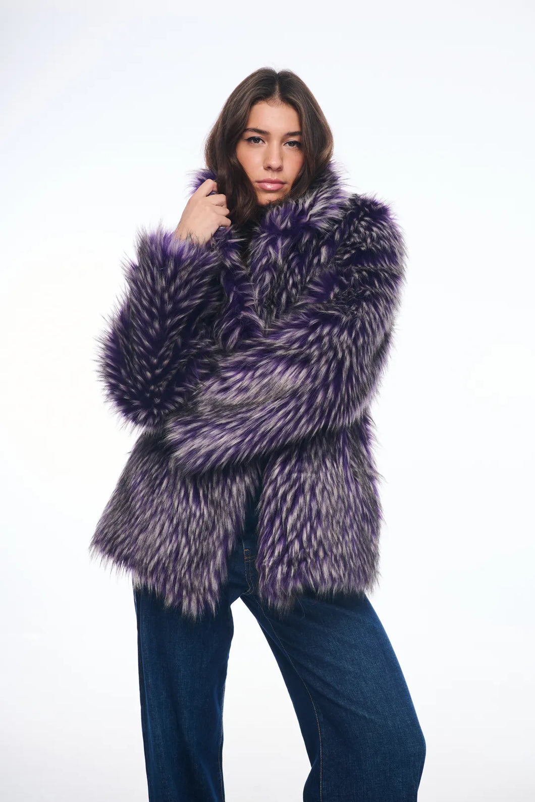 PCP Yeti Purple Faux Fur