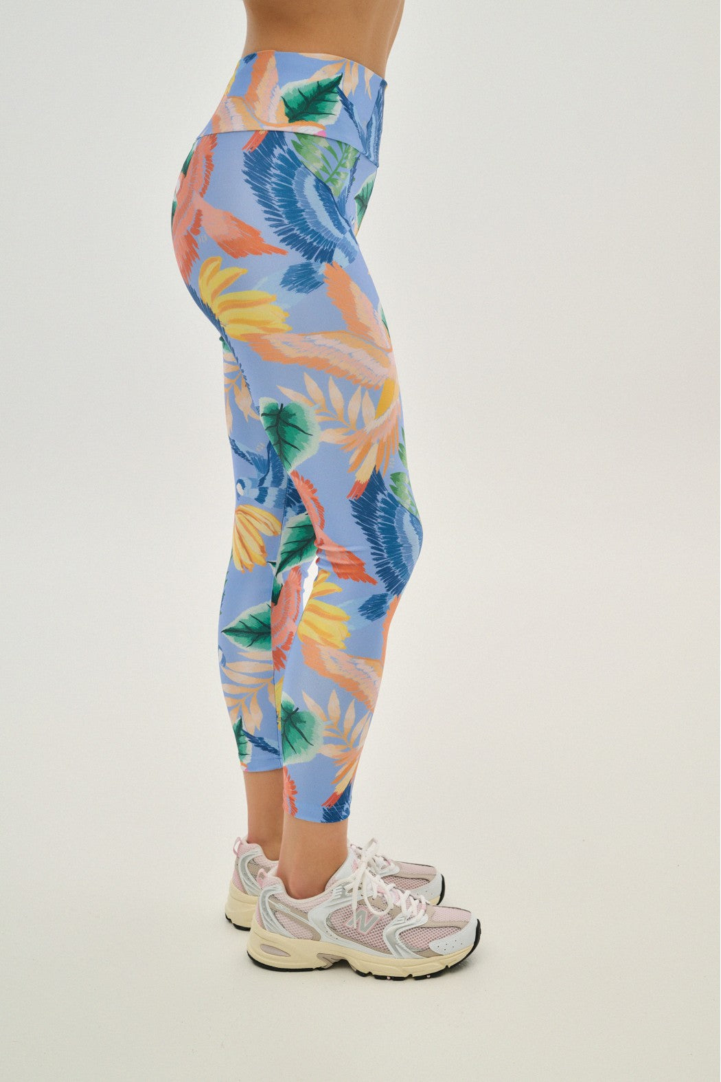 WOMAN PRINTED HIGH-WAISTED LEGGING LYNN PRINTED