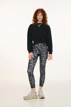 Load image into Gallery viewer, WOMAN CREWNECK WITH EMBROIDERY - ELAINE - BLACK