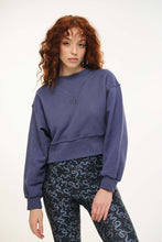 Load image into Gallery viewer, WOMAN CREWNECK WITH EMBROIDERY - ELAINE - VIENNA