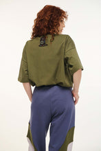 Load image into Gallery viewer, WOMAN SHORT-SLEEVE T-SHIRT ONE COLOR - OLIVE
