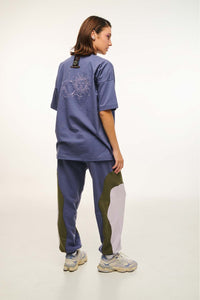 WOMAN SHORT SLEEVE T-SHIRT WITH EMBROIDERY - SOLUNA