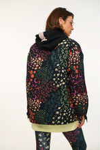 Load image into Gallery viewer, WOMAN JEAN JACKET WITH EMBROIDERY - GARDEN OF SIN