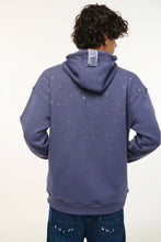 Load image into Gallery viewer, UNISEX HOODIE WITH EMBROIDERY AND TRANSFER PRINT - THE CRYSTAL- VIENNA