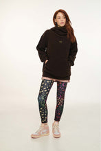 Load image into Gallery viewer, WOMAN FLEECE CREWNECK WITH EMBROIDERY - NICO - BROWN