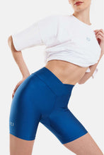 Load image into Gallery viewer, SHORT SLEEVE T-SHIRT WITH EMBROIDERY AND SILK PRINT - GYM -WHITE