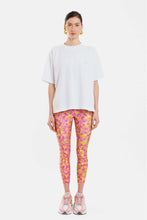 Load image into Gallery viewer, PRINTED HIGH-WAISTED LEGGINGS 7/8 - ANIMAL - LIME