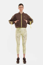 Load image into Gallery viewer, JACKET WITH ZIP AND EMBROIDERY - BONNY - BROWN