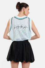 Load image into Gallery viewer, WOMAN SLEEVLESS T-SHIRT - NBA JERSEY - MINT