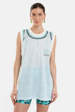 Load image into Gallery viewer, WOMAN SLEEVLESS T-SHIRT - NBA JERSEY - MINT