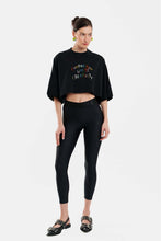 Load image into Gallery viewer, WOMAN LEGGINGS - BUBBLE - BLACK