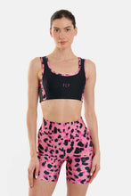 Load image into Gallery viewer, WOMAN CROP TOP WITH EMBROIDERY - NADIA - PINK