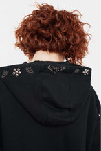Load image into Gallery viewer, WOMAN HOODIE WITH STUDS - STUD