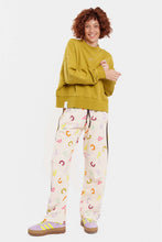 Load image into Gallery viewer, WOMAN PANTS WITH EMBROIDERY - POLKA DOTS