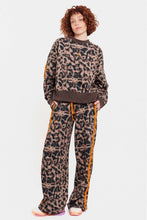Load image into Gallery viewer, WOMAN PANTS WITH EMBROIDERY - LEOPARD