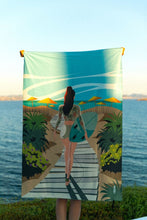 Load image into Gallery viewer, Surfer Girl • Beach Towel