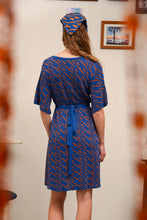 Load image into Gallery viewer, CHILL ISLAND MINI KNITTED DRESS BLUE