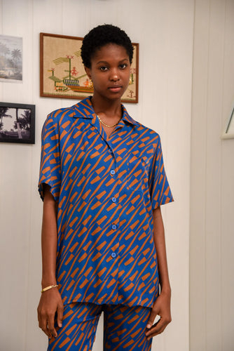CHILL ISLAND SHIRT BLUE