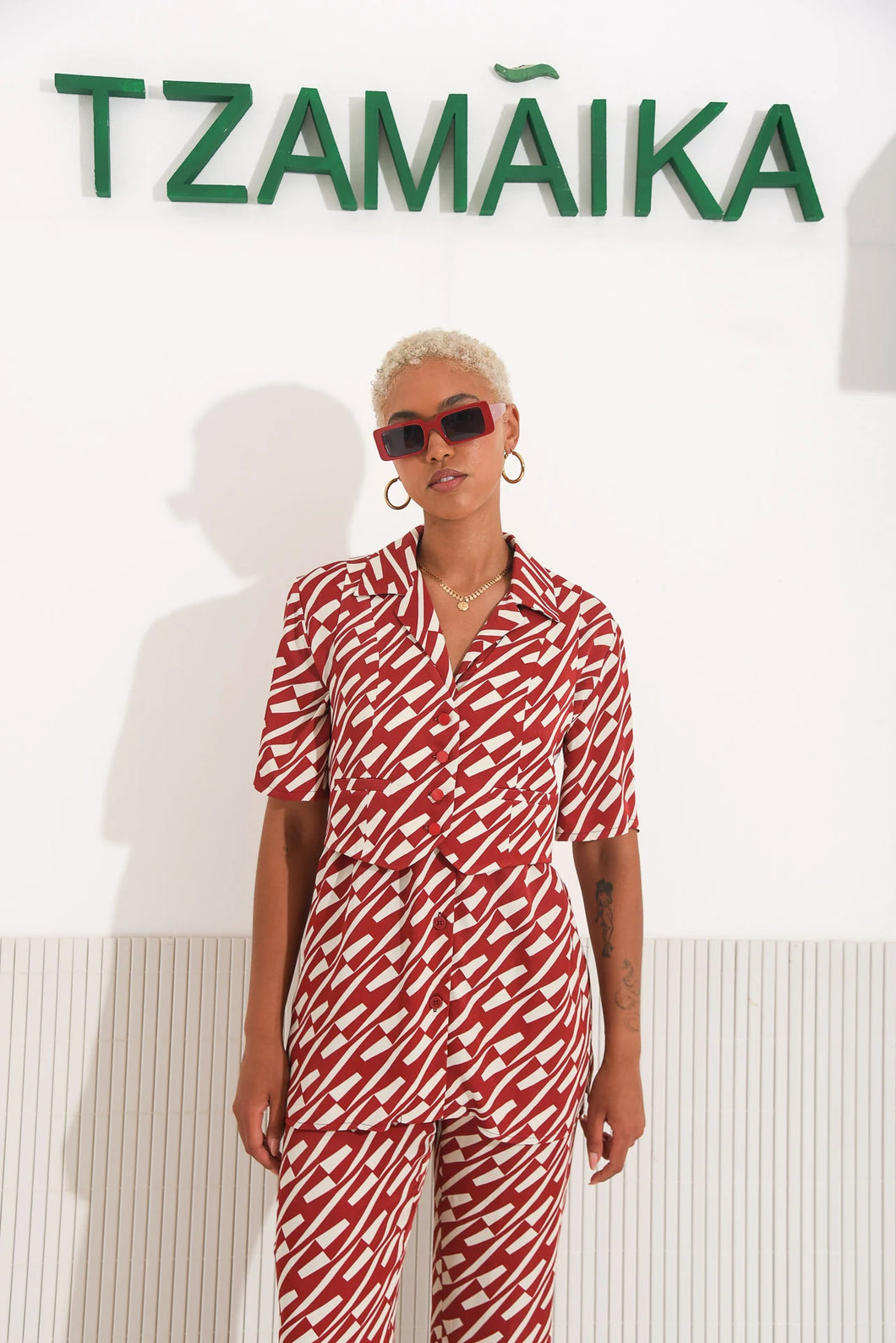 CHILL ISLAND SHIRT BORDEAUX