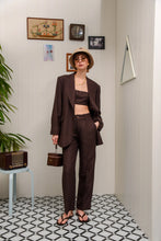 Load image into Gallery viewer, COCONUT MILK PANTS BROWN