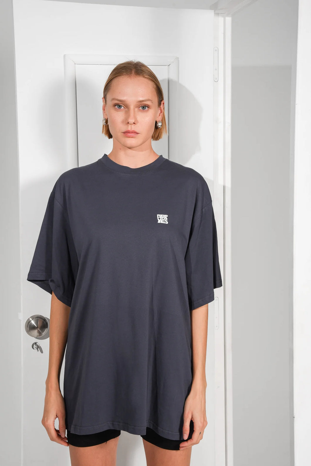 GROW OVERSIZED T-SHIRT DARK BLUE