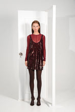 Load image into Gallery viewer, OPULENCE DRESS BORDEAUX