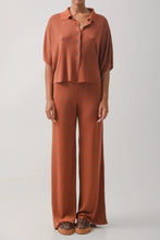 Load image into Gallery viewer, CARIBBEAN KNITTED PANTS BROWN