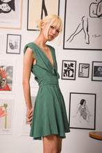 Load image into Gallery viewer, STARRY NIGHT DRESS GREEN