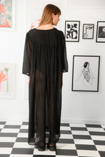 Load image into Gallery viewer, SLEEPING GYPSY DRESS BLACK