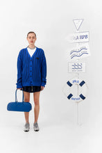 Load image into Gallery viewer, SMOOTH CARDIGAN BLUE