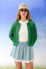 Load image into Gallery viewer, SUMMER CARDIGAN GREEN
