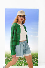 Load image into Gallery viewer, SUMMER CARDIGAN GREEN
