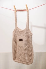 Load image into Gallery viewer, ETTU KNITTED TOTE BAG BEIGE