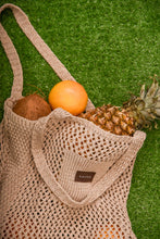 Load image into Gallery viewer, ETTU KNITTED TOTE BAG BEIGE