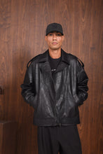 Load image into Gallery viewer, IDENTITY FAUX LEATHER JACKET