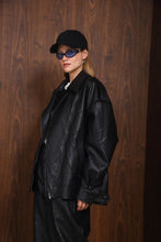 Load image into Gallery viewer, IDENTITY FAUX LEATHER JACKET