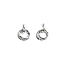 Load image into Gallery viewer, NA059 DOUBLE HOOP EARRINGS