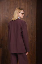 Load image into Gallery viewer, INNOCENT BLAZER WINE PURPLE